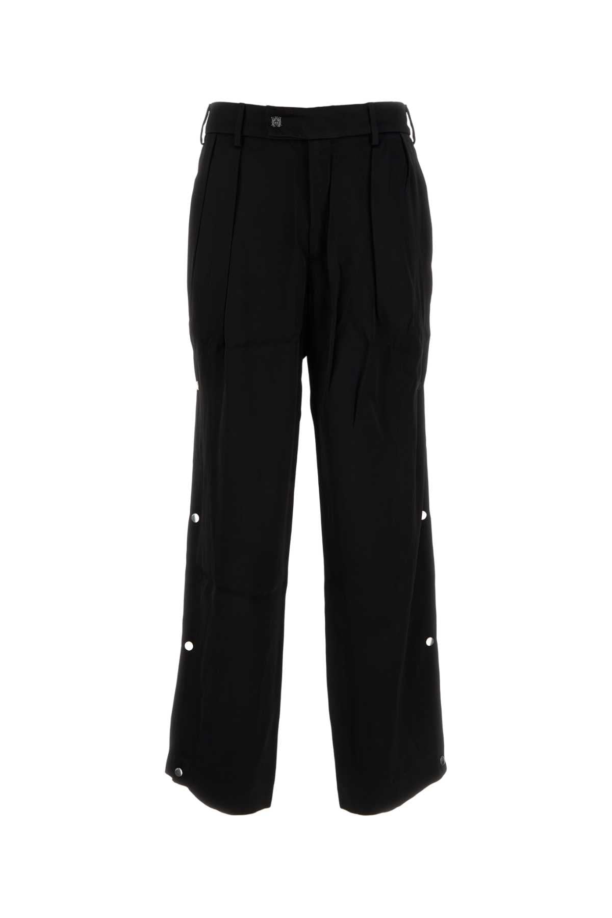 Amiri Men Black Viscose Pant AMIRI