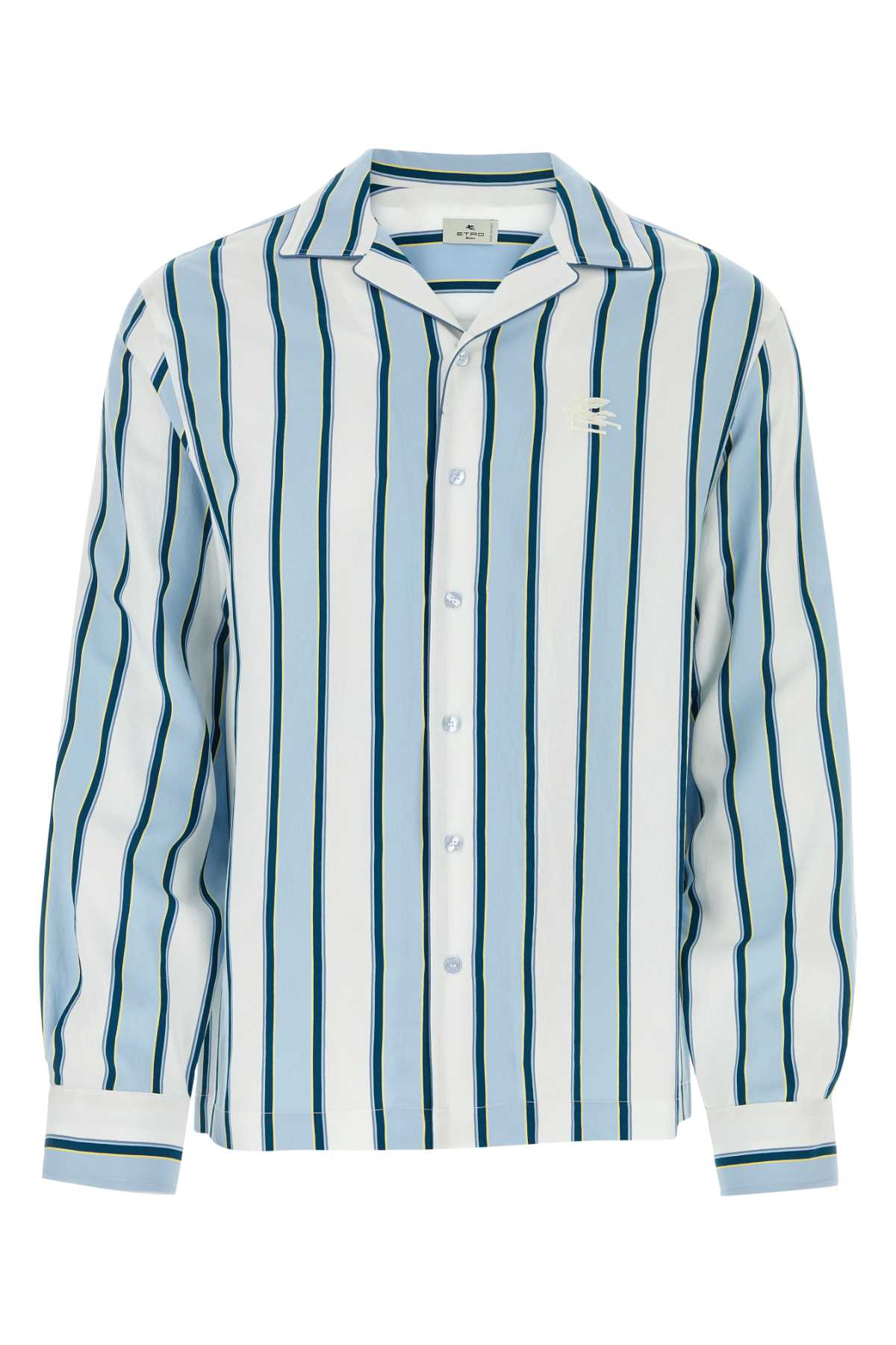 Etro Men Embroidered Viscose Blend Shirt ETRO