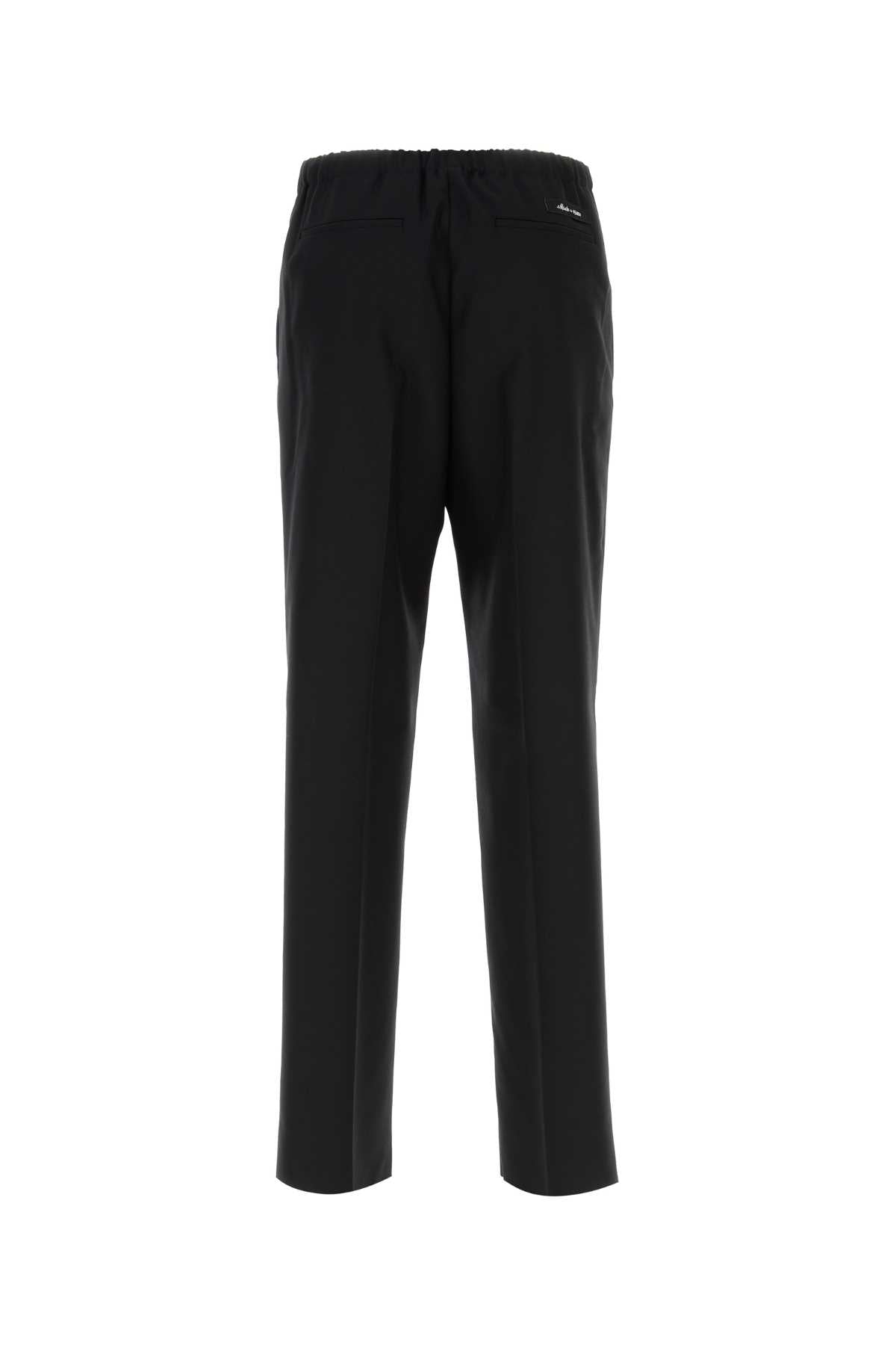 Fendi Men Black Wool Pant FENDI