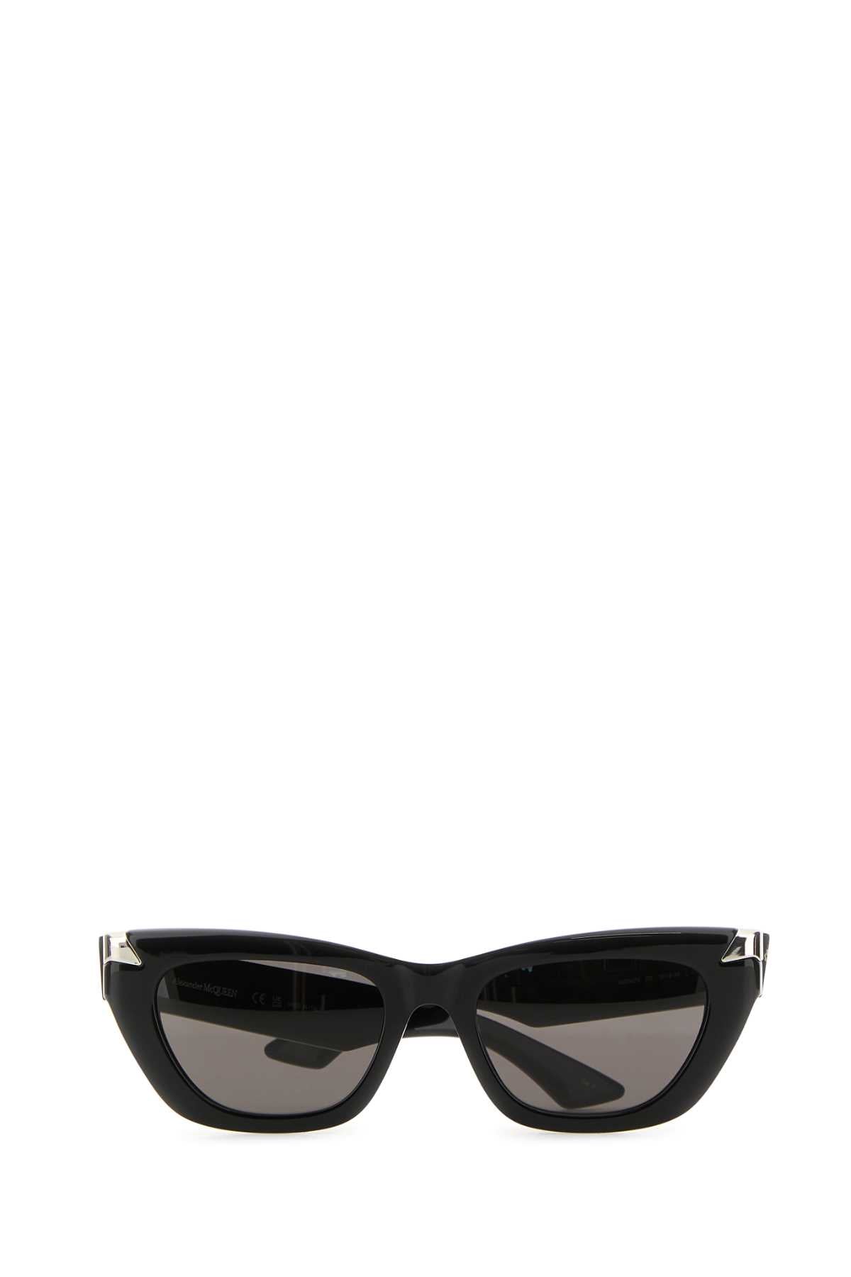 Alexander Mcqueen Women Black Acetate Punk Rivet Sunglasses ALEXANDER MCQUEEN