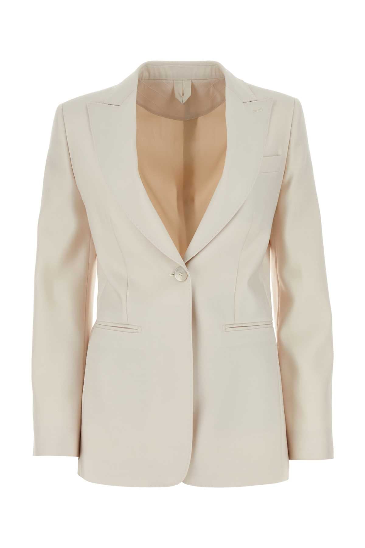 Max Mara Women Ivory Duchesse Avoriaz Blazer MAX MARA