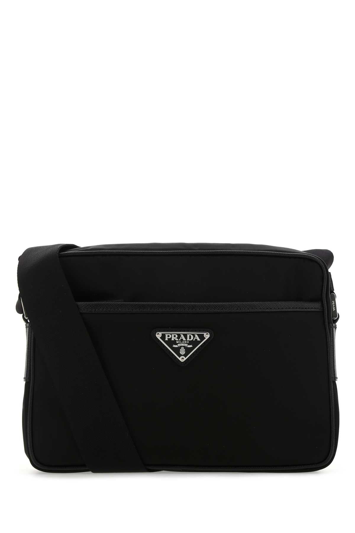 Prada Men Black Re-Nylon Crossbody Bag PRADA