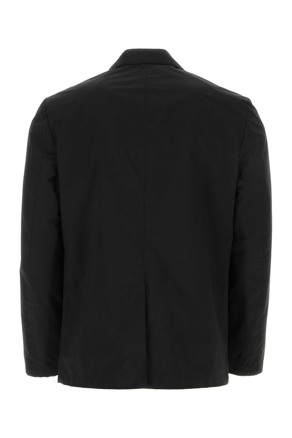 Prada Men Black Polyester And Nylon Blazer PRADA