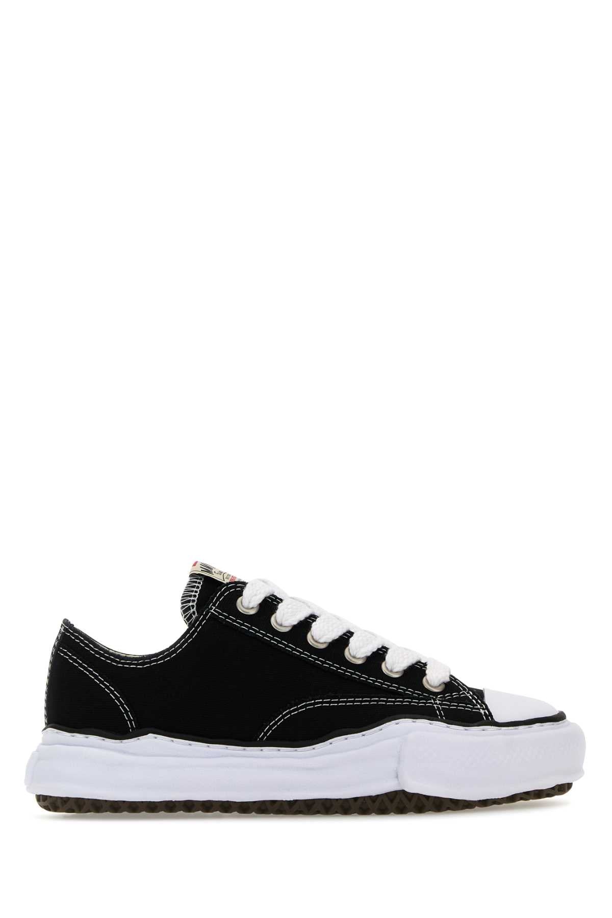 Maison Mihara Yasuhiro Women Black Canvas Sneakers MAISON MIHARA YASUHIRO