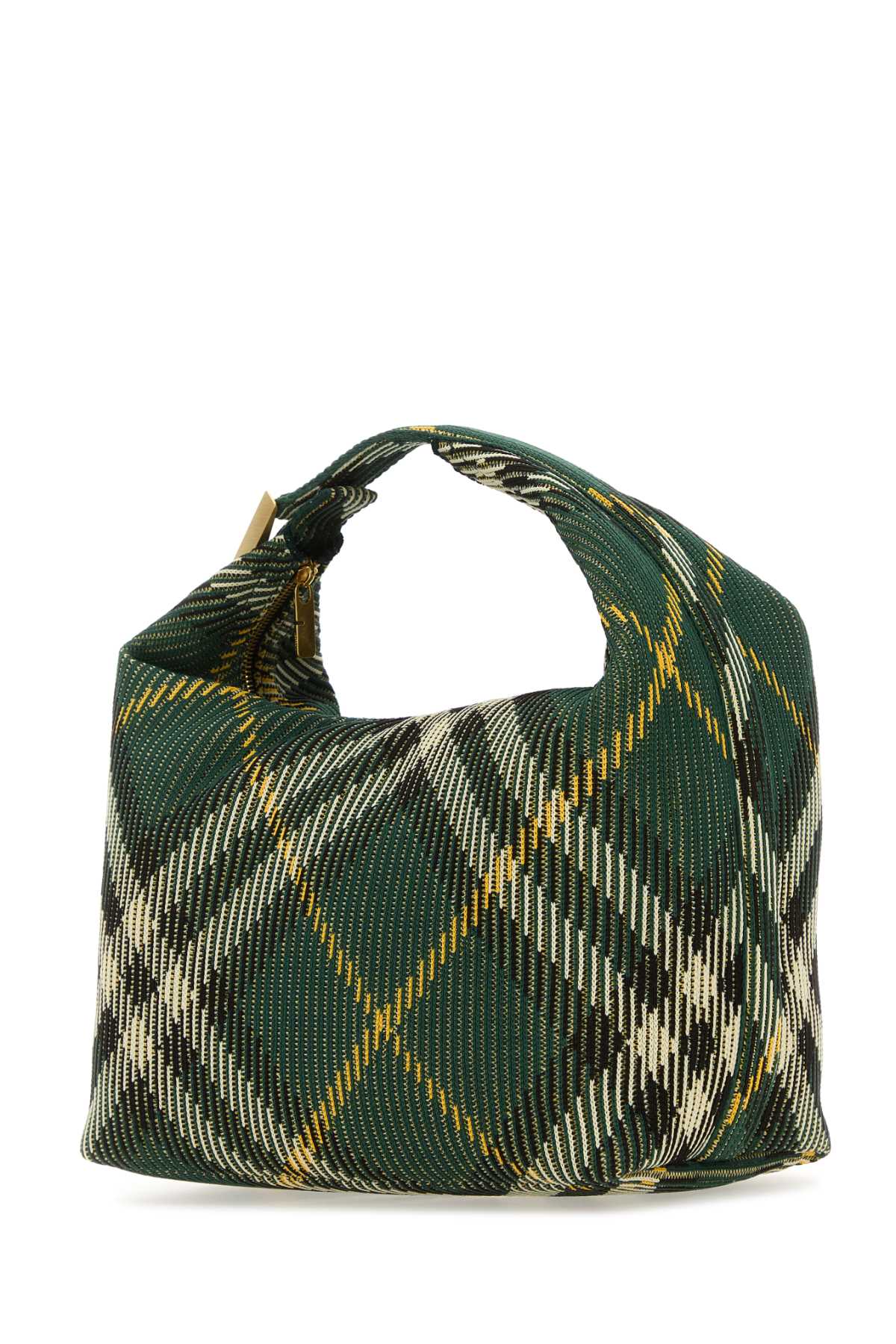 Burberry Women Embroidered Nylon Medium Peg Handbag BURBERRY
