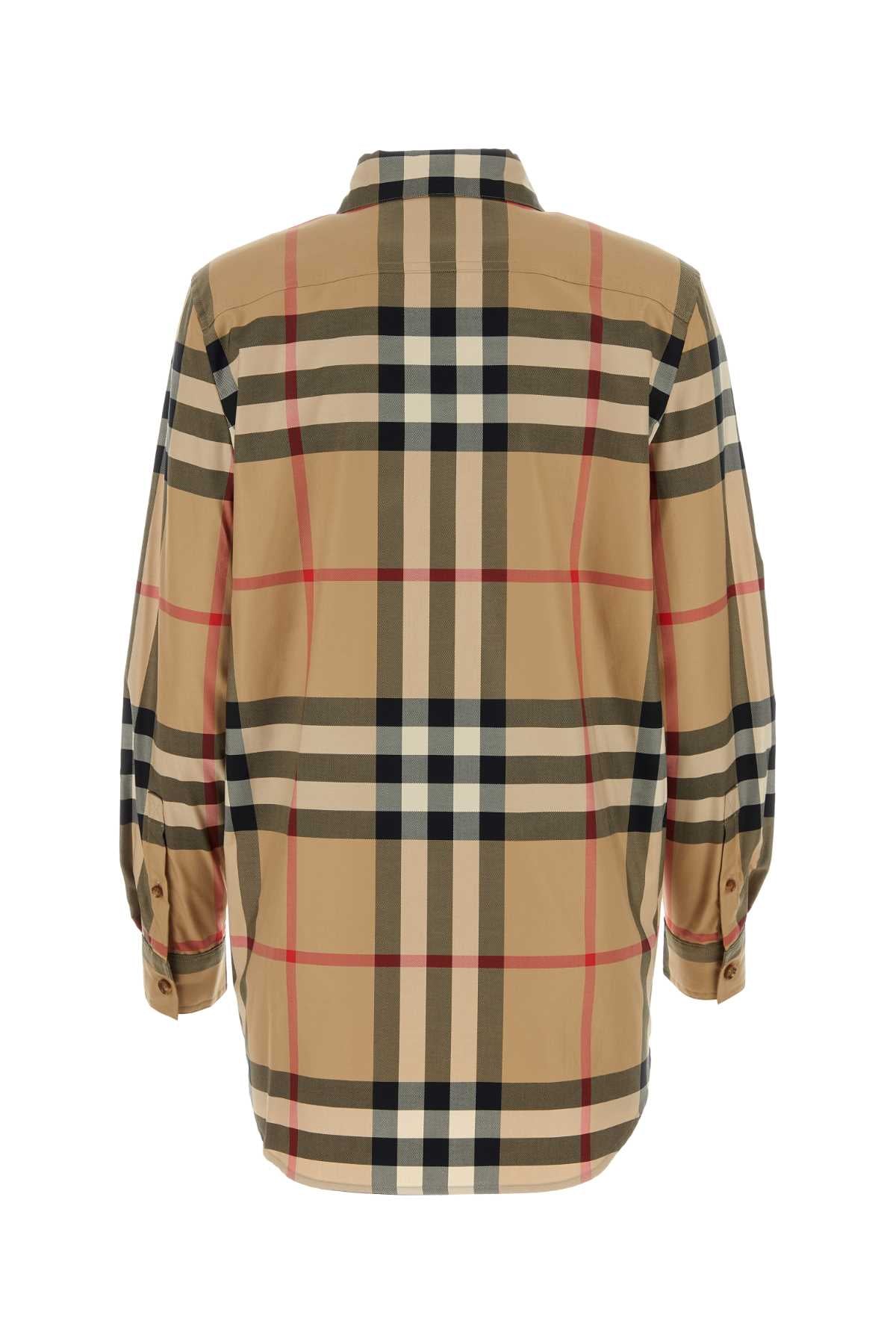 Burberry Women Embroidered Cotton Shirt BURBERRY