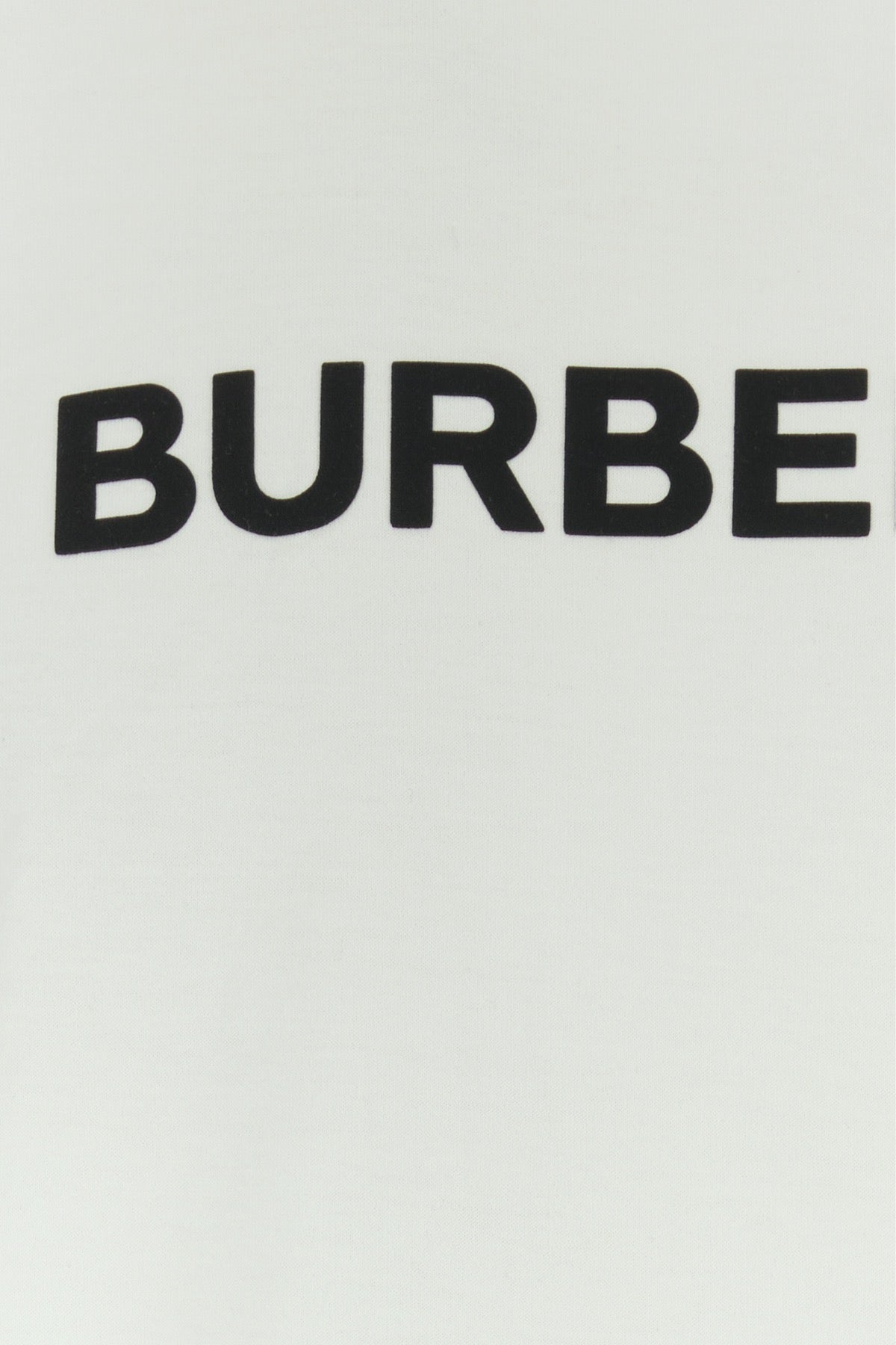 Burberry Men White Cotton T-Shirt BURBERRY