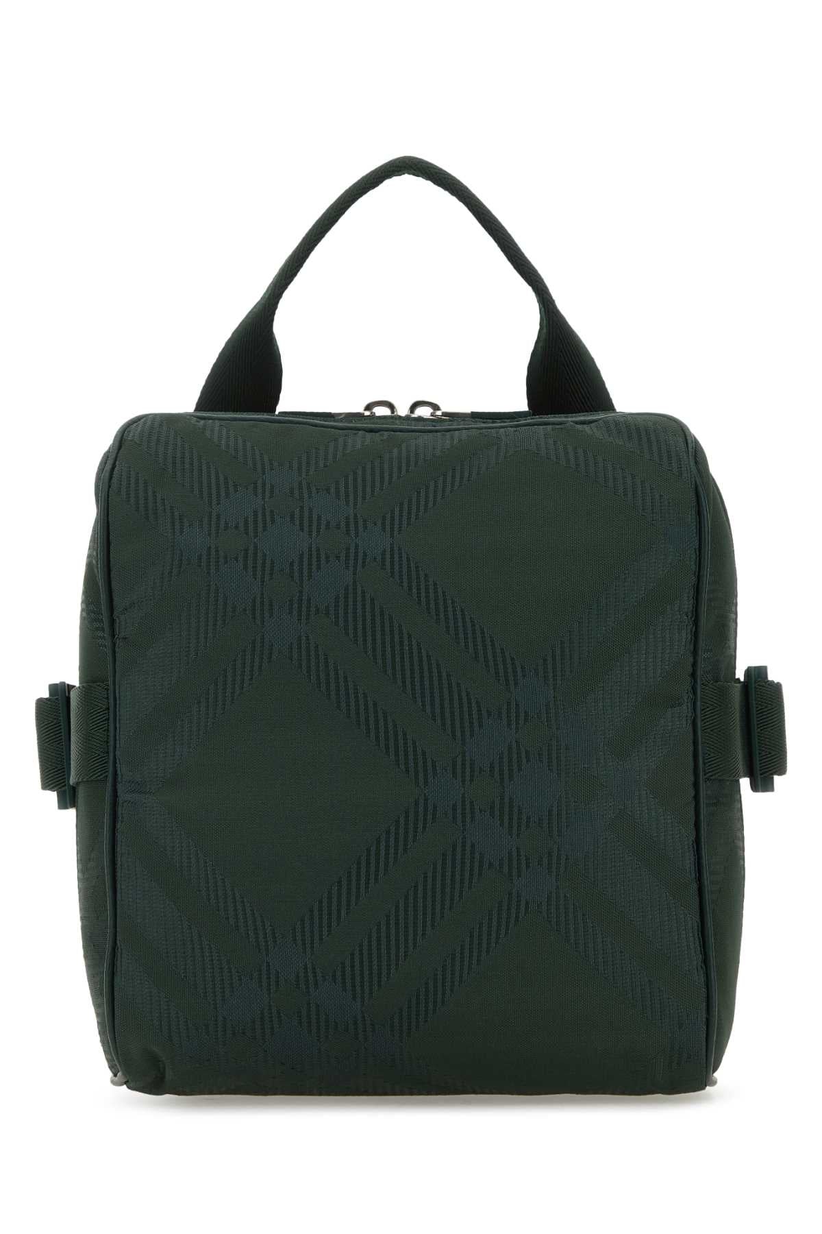 Burberry Men Bottle Green Fabric Crossbody Bag BURBERRY