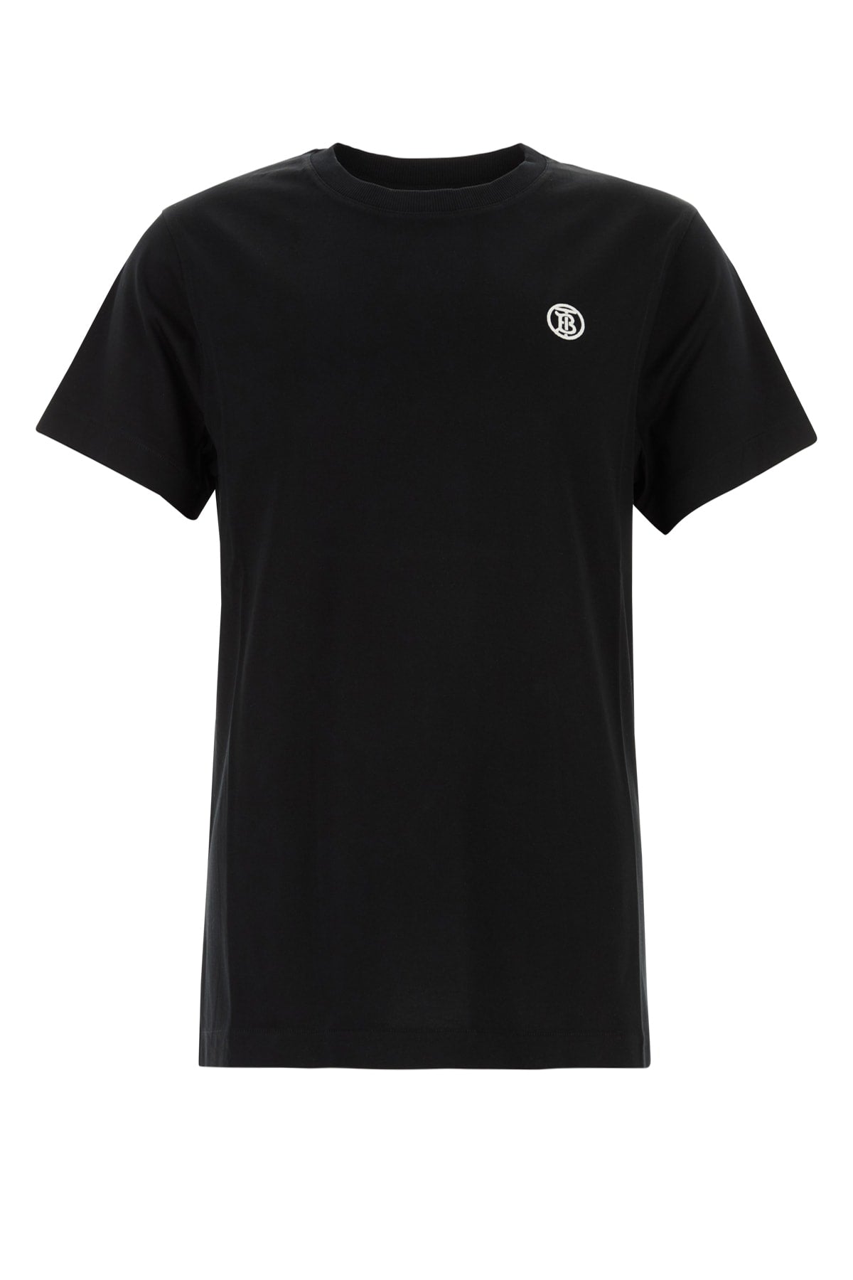 Burberry Men Black Cotton T-Shirt BURBERRY