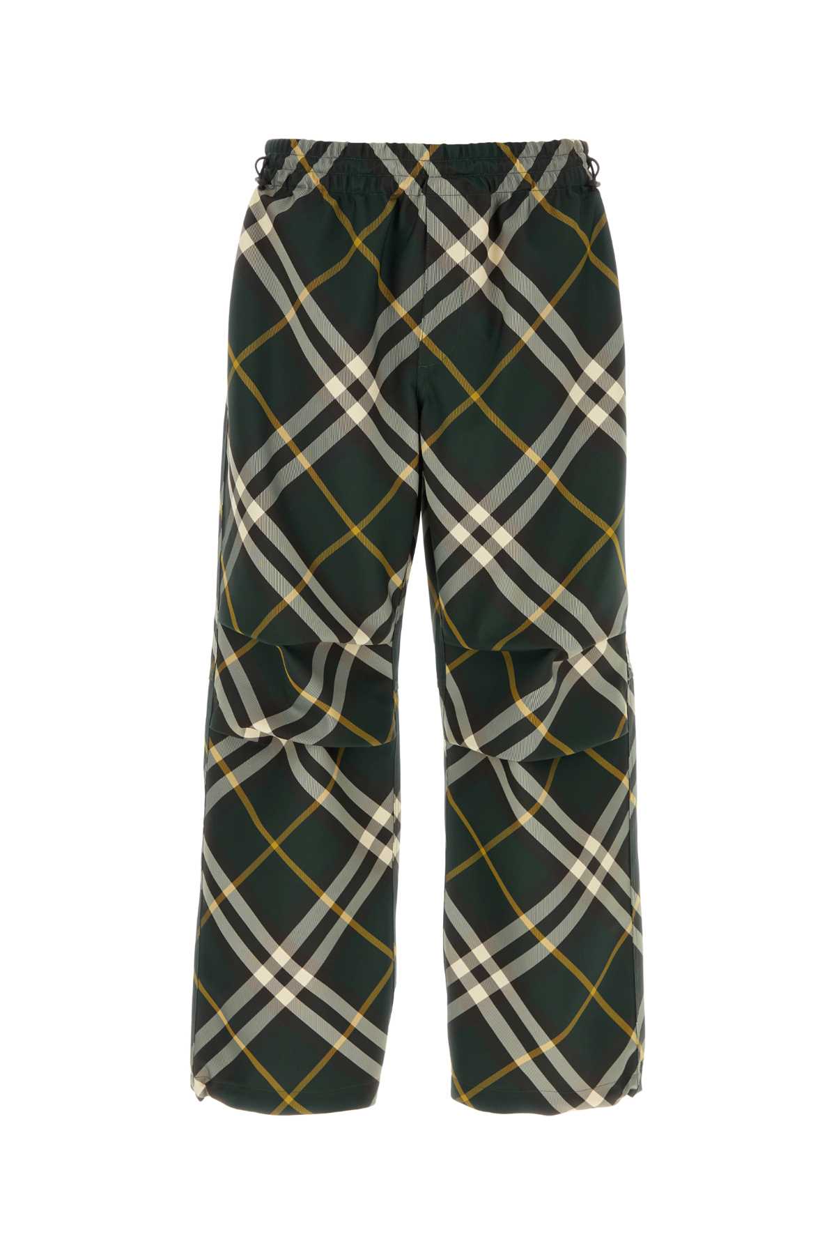 Burberry Men Embroidered Polyester Pant BURBERRY