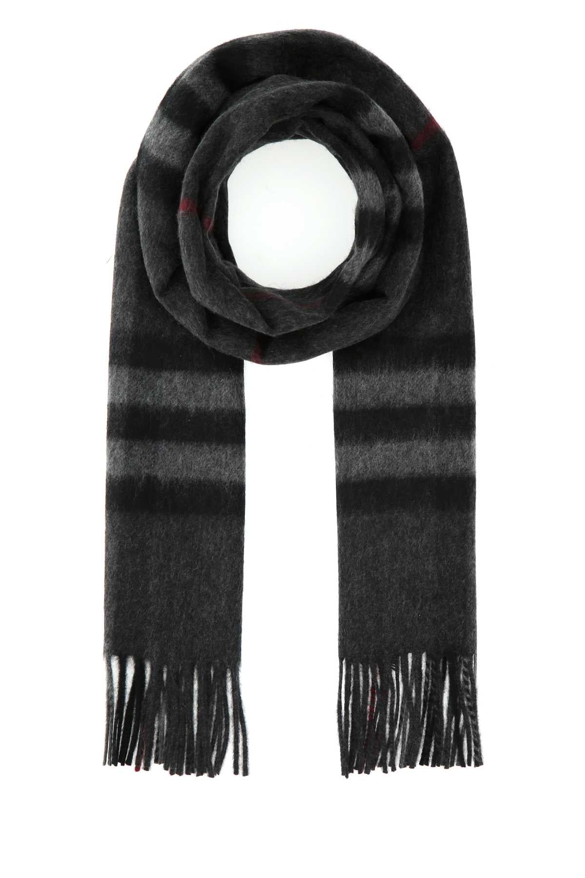 Burberry Unisex Embroidered Cashmere Scarf BURBERRY