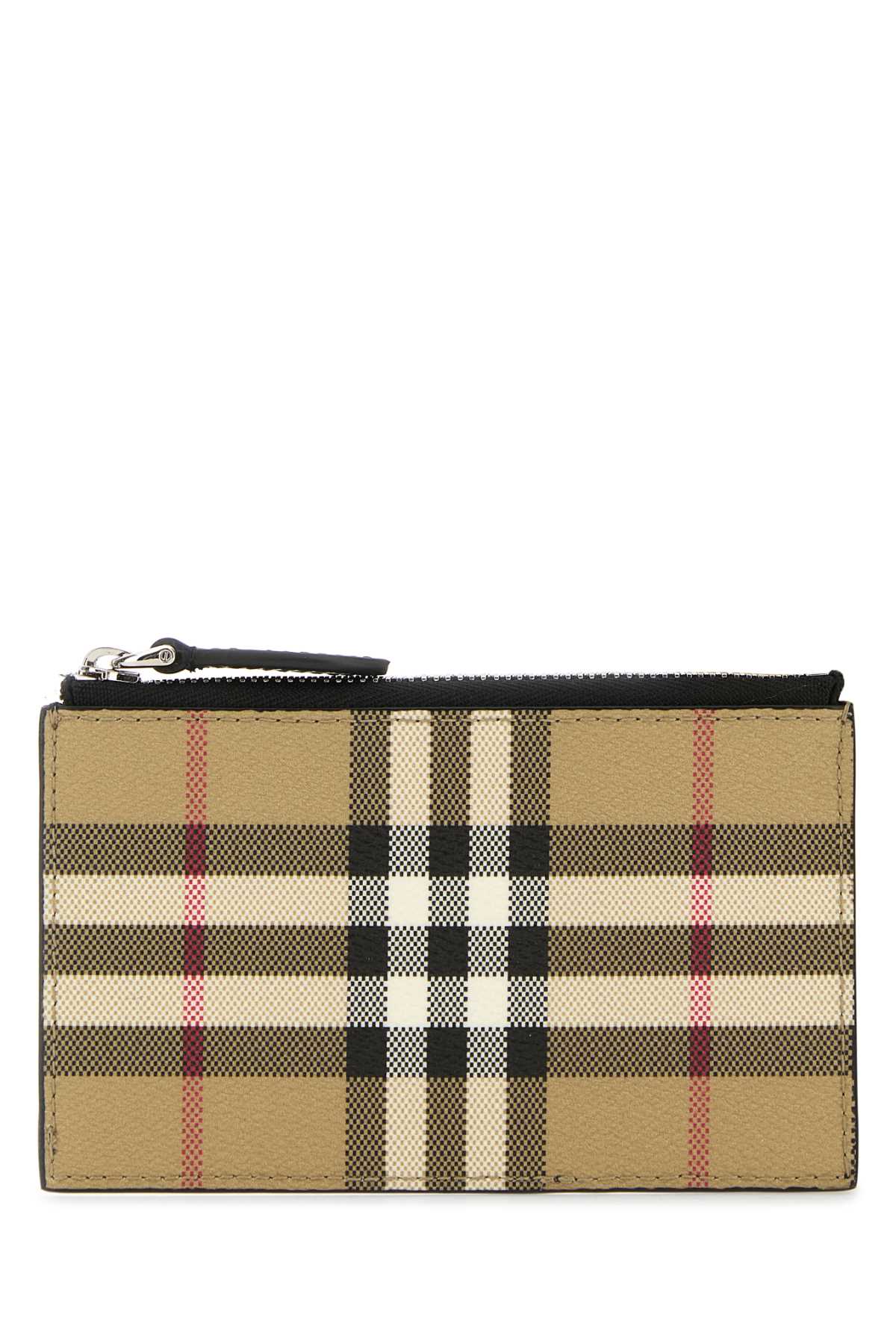 Burberry Men Printed Canvas Card Holder BURBERRY