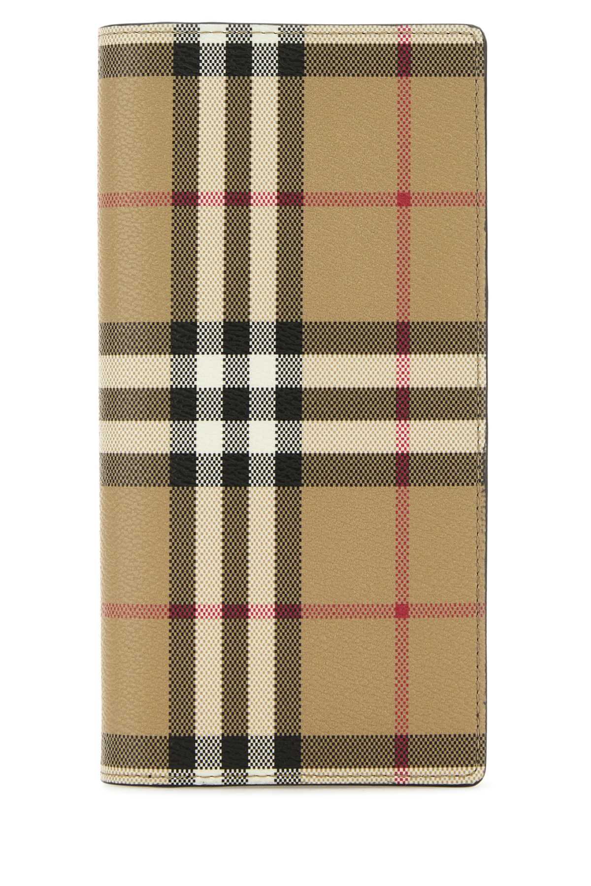 Burberry Men Printed Canvas Wallet BURBERRY
