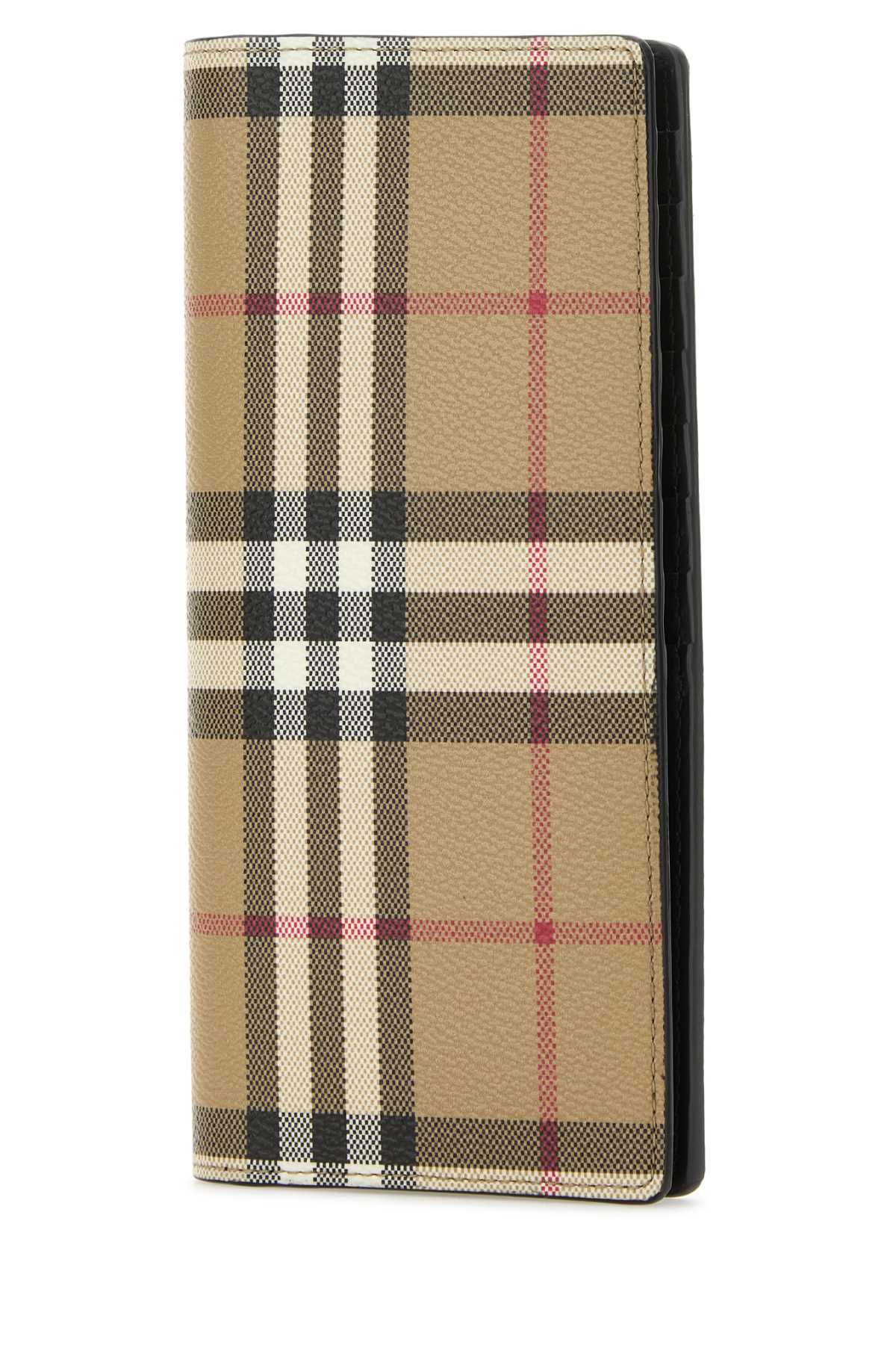 Burberry Men Printed Canvas Wallet BURBERRY