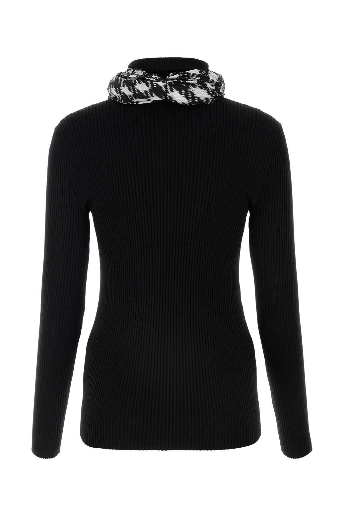 Burberry Women Black Viscose Blend Sweater BURBERRY
