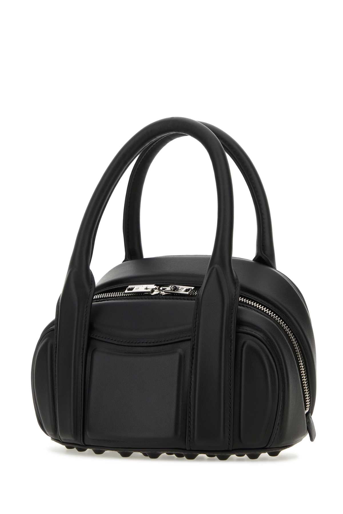 Alexander Wang Women Black Nappa Leather Roc Small Handbag ALEXANDER WANG