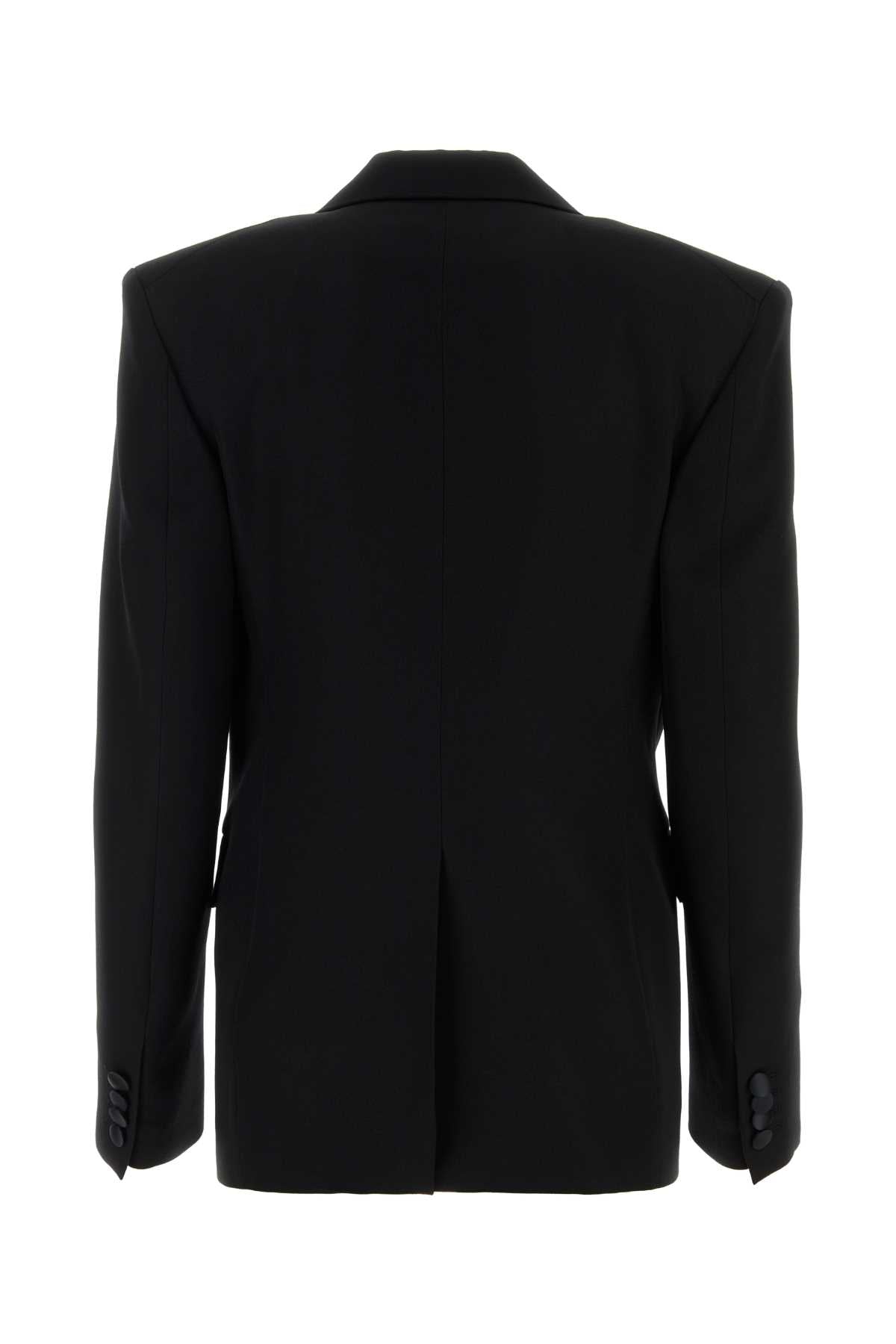 Stella Mccartney Women Black Wool Blazer STELLA MCCARTNEY