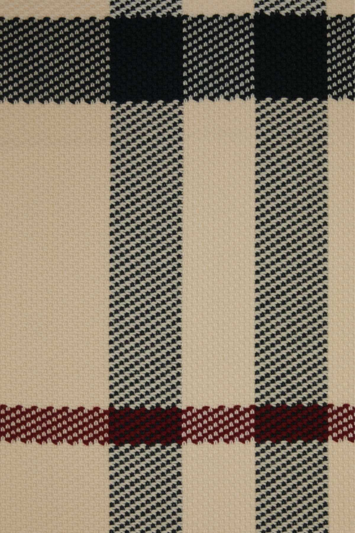 Burberry Women Embroidered Wool Scarf BURBERRY