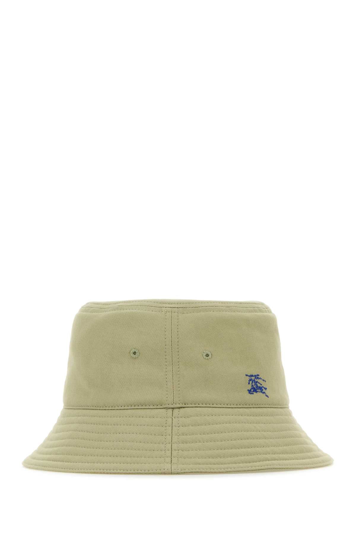 Burberry Women Khaki Cotton Bucket Hat BURBERRY