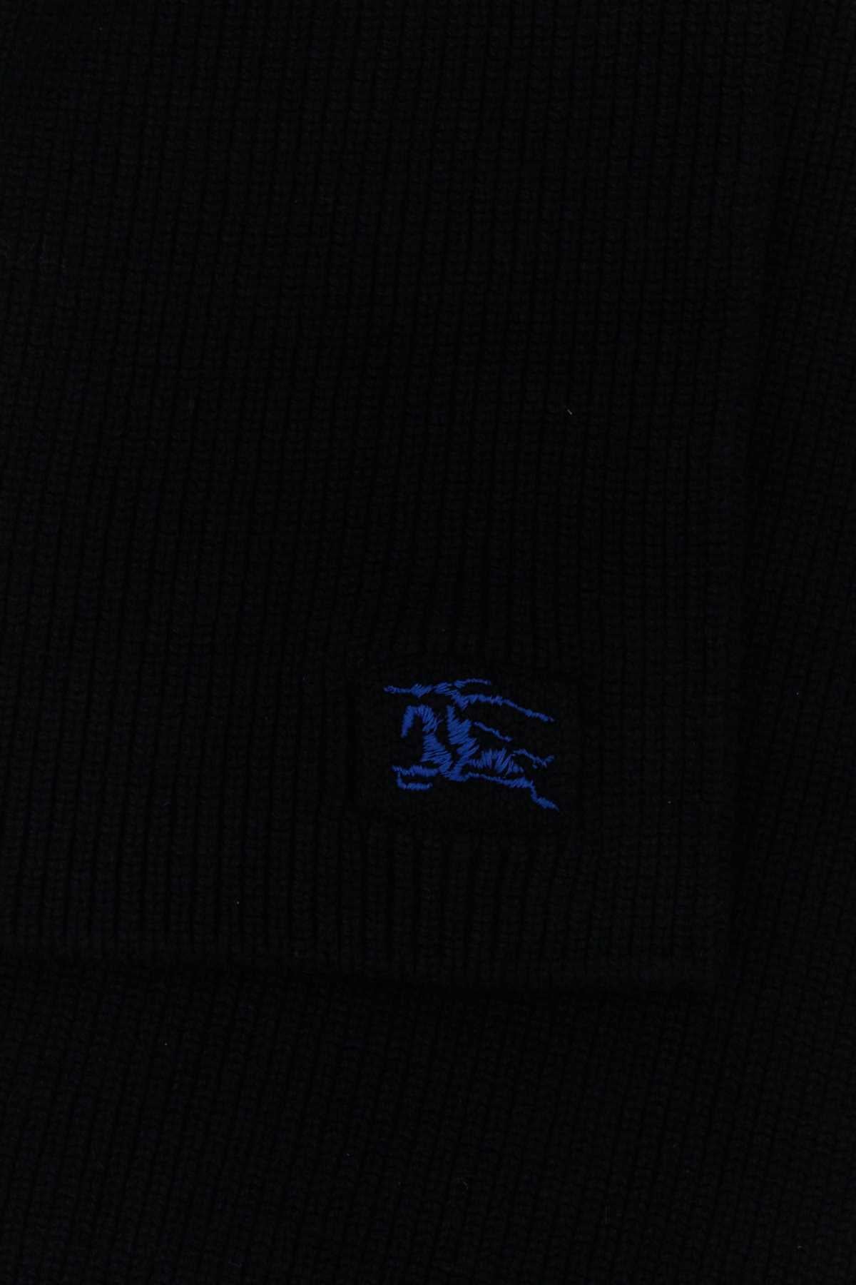 Burberry Women Black Cashmere Scarf BURBERRY