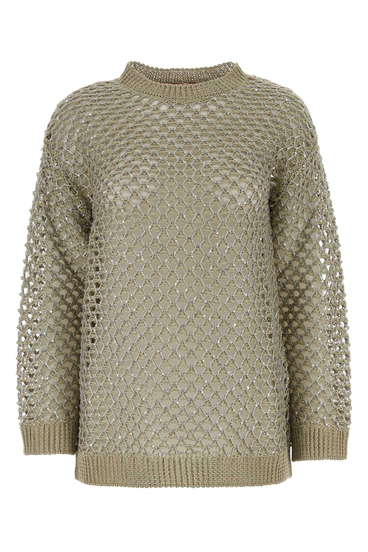 Valentino Garavani Women Embellished Crochet Sweater VALENTINO GARAVANI
