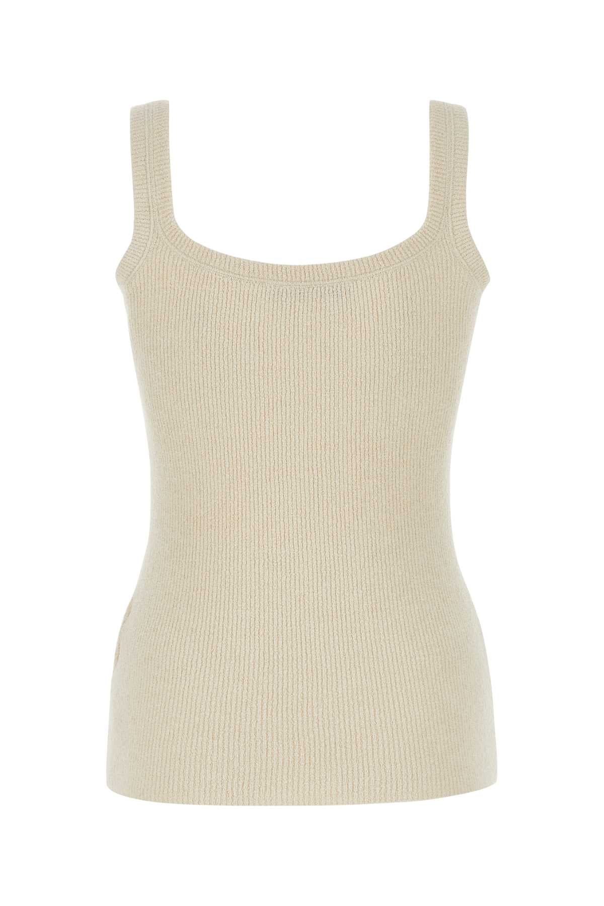 Valentino Garavani Women Sand Silk Tank Top VALENTINO GARAVANI