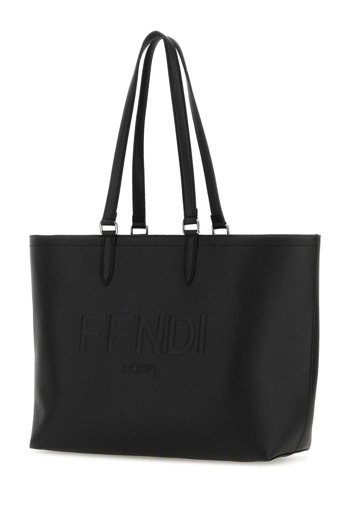 Fendi Men Back Leather Fendi Roma Shopping Bag FENDI