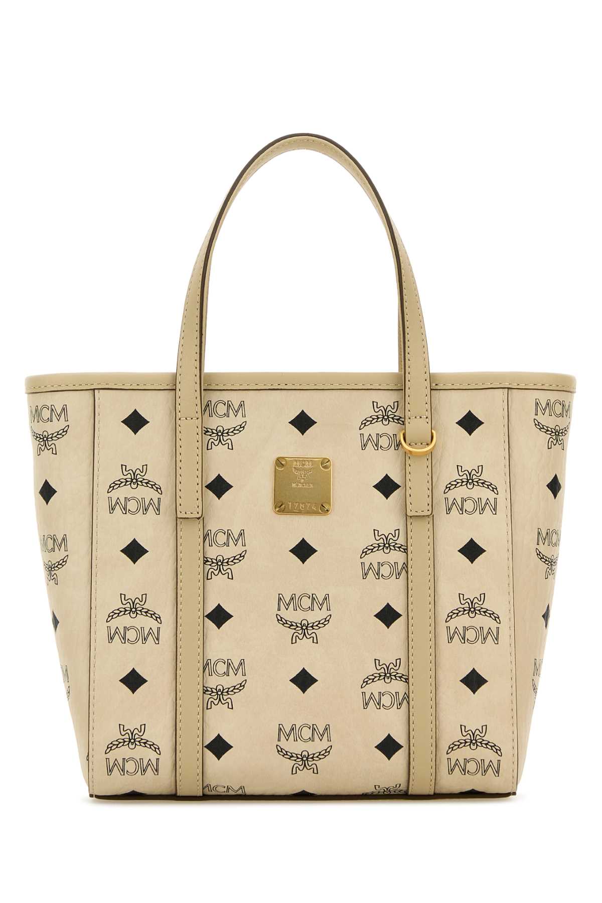 Mcm Women Printed Canvas Mini Tony Handbag MCM