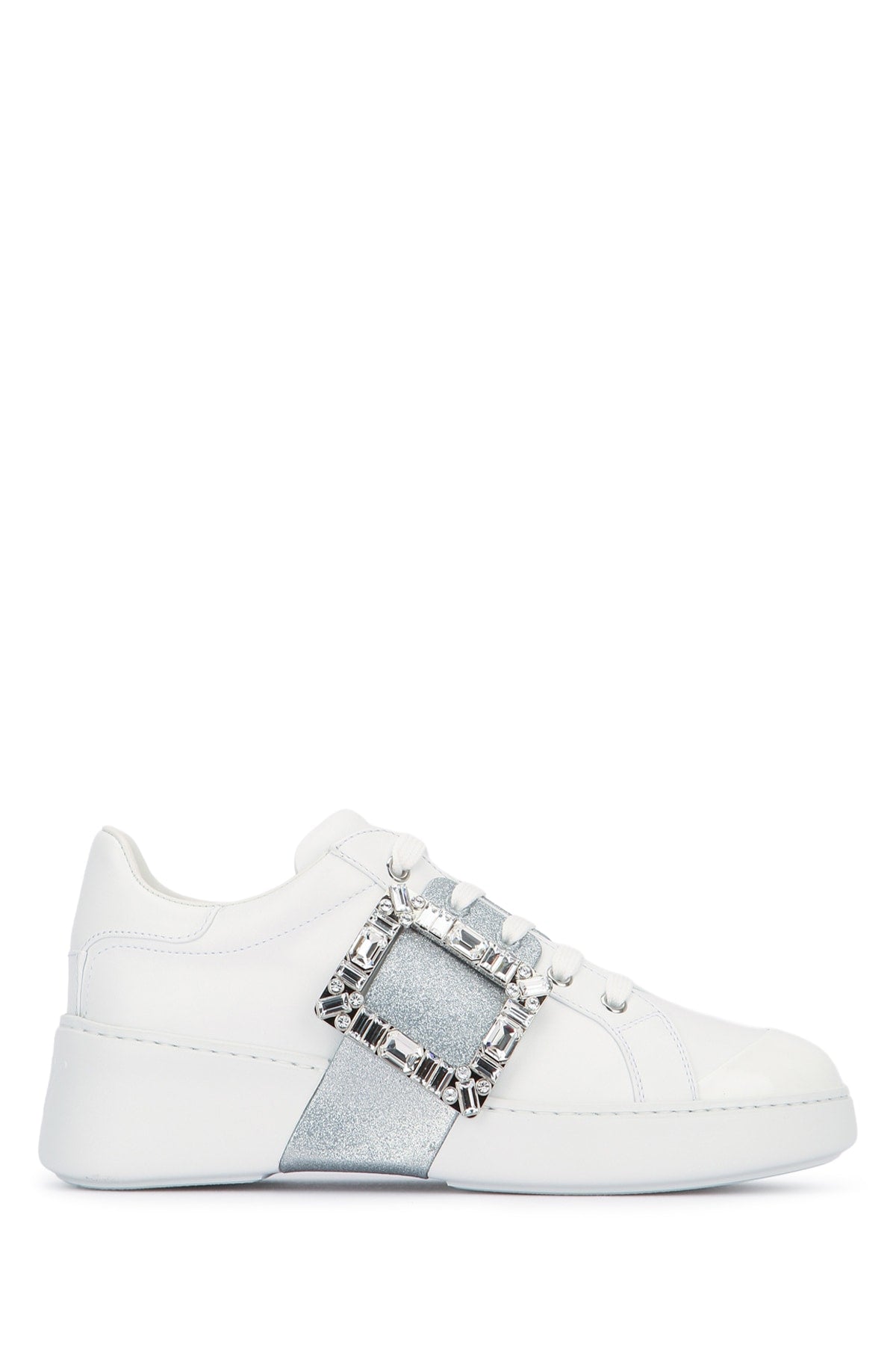 Roger Vivier Women Viv Skate Glitter Strass Buc ROGER VIVIER