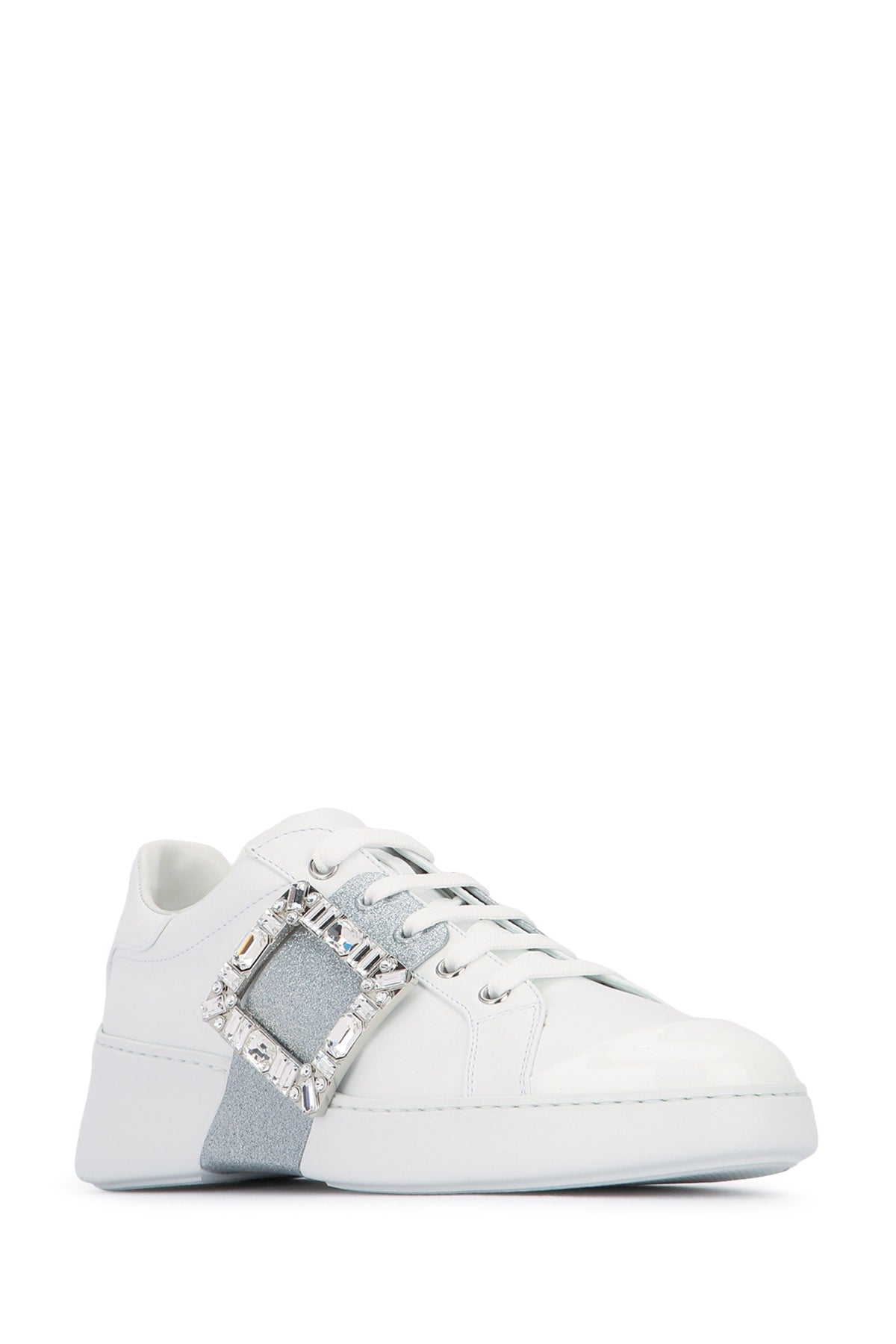 Roger Vivier Women Viv Skate Glitter Strass Buc ROGER VIVIER