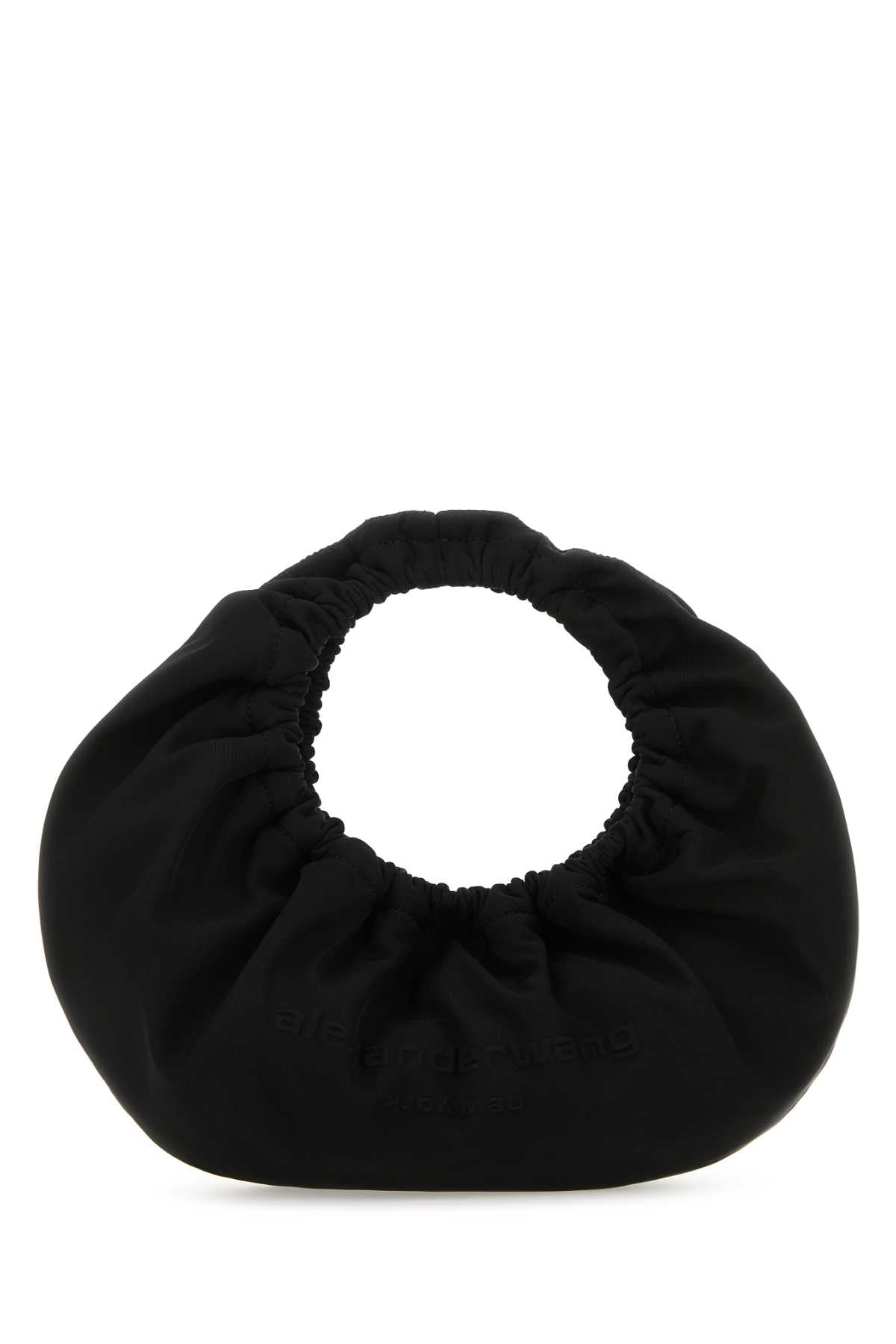Alexander Wang Women Black Fabric Crescent Small Handbag ALEXANDER WANG