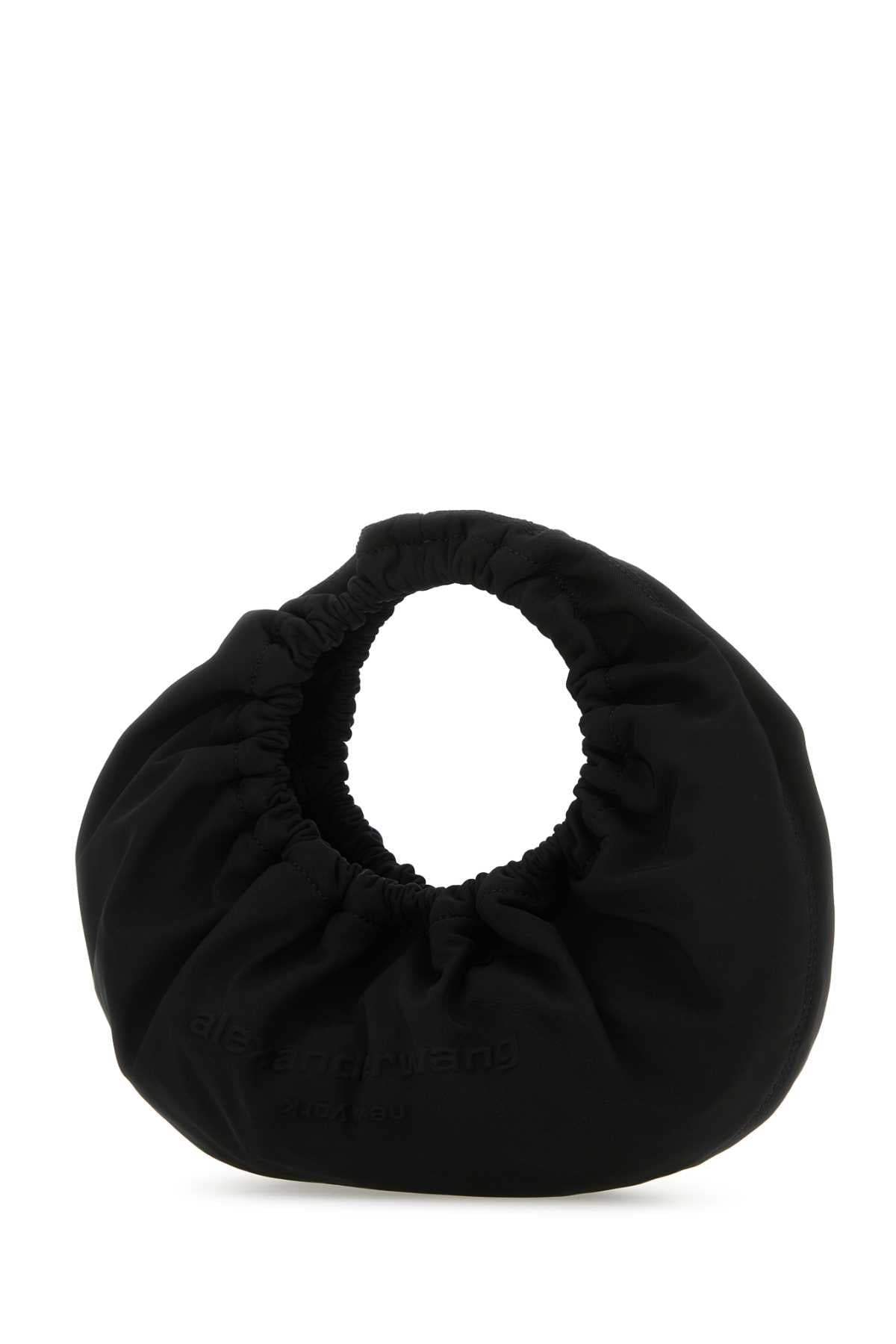 Alexander Wang Women Black Fabric Crescent Small Handbag ALEXANDER WANG