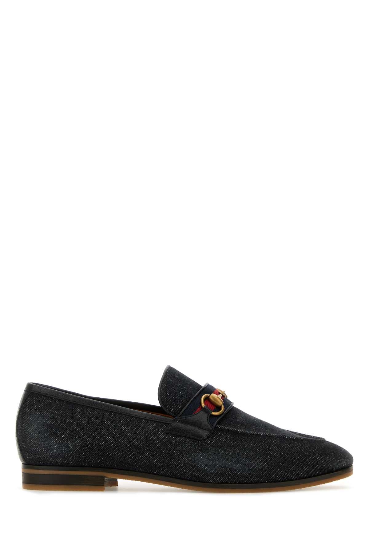 Gucci Men Denim Loafers GUCCI