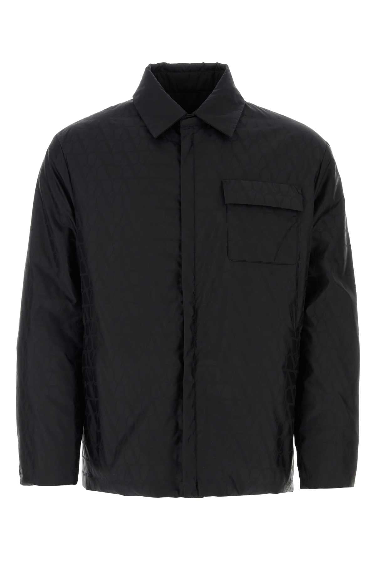 Valentino Garavani Men Black Toile Iconographe Shirt VALENTINO GARAVANI
