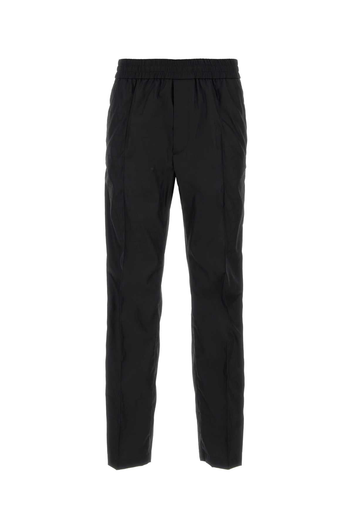 Valentino Garavani Men Black Toile Iconographe Chino Pant VALENTINO GARAVANI