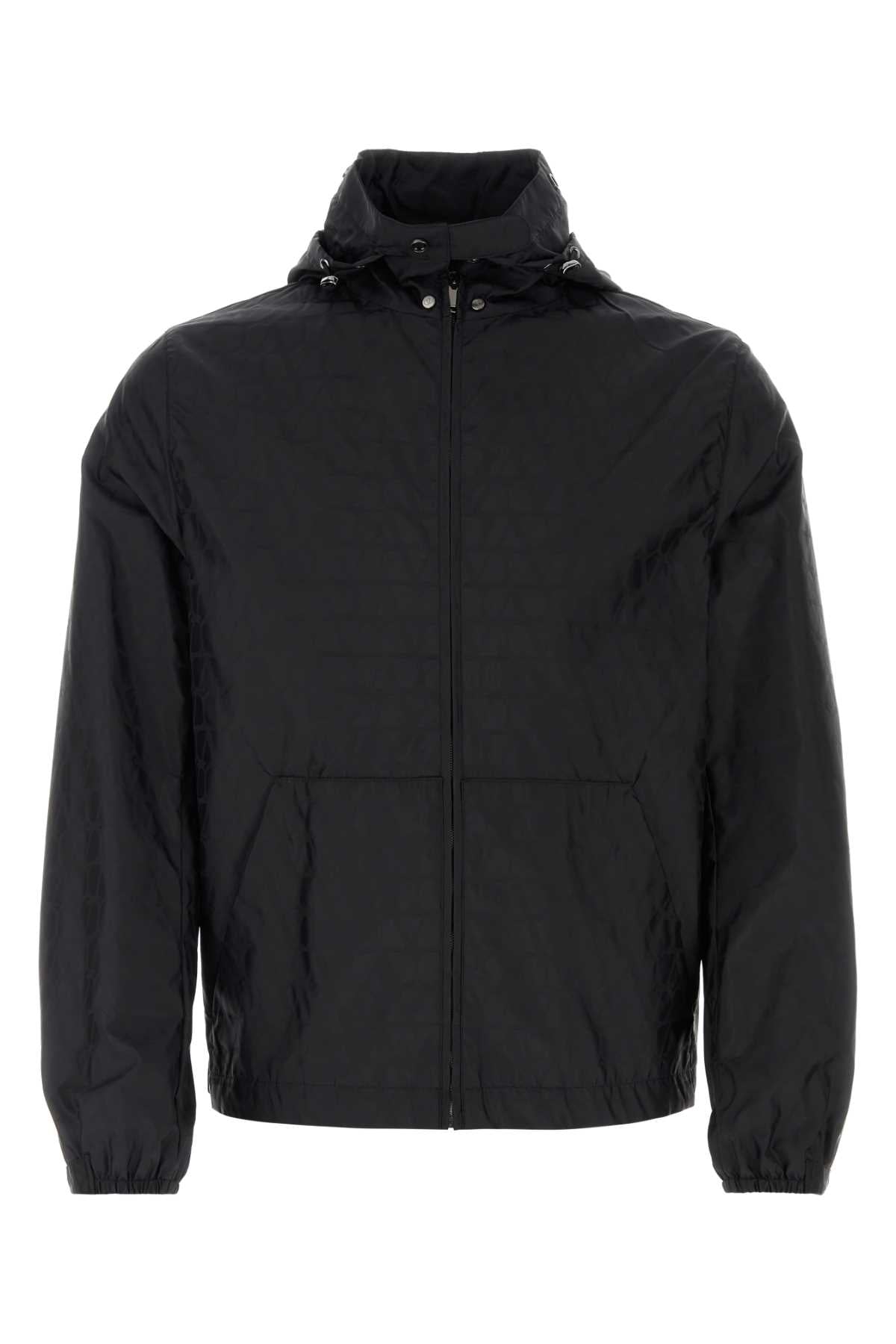 Valentino Garavani Men Toile Iconographe Windbreaker VALENTINO GARAVANI