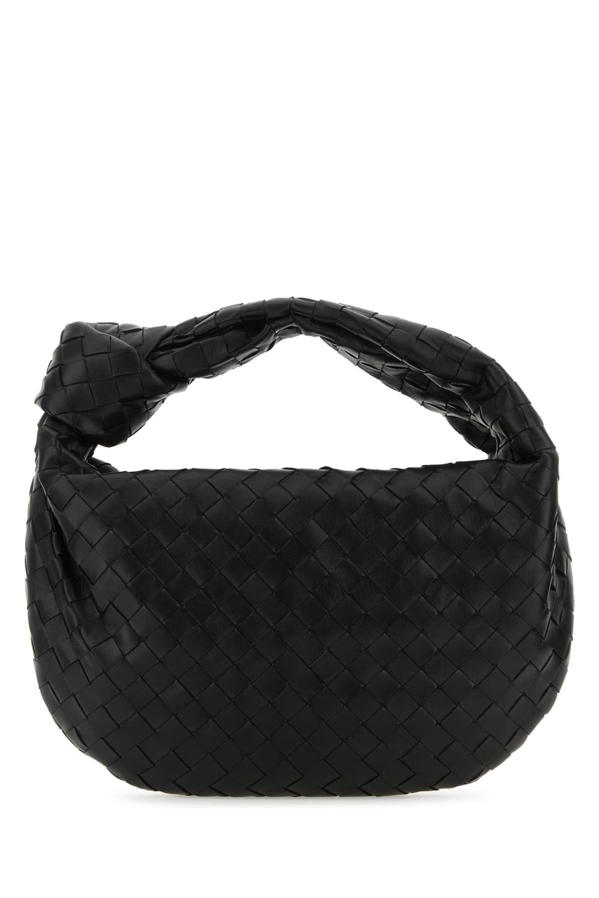 Bottega Veneta Women Black Leather Teen Jodie Handbag BOTTEGA VENETA