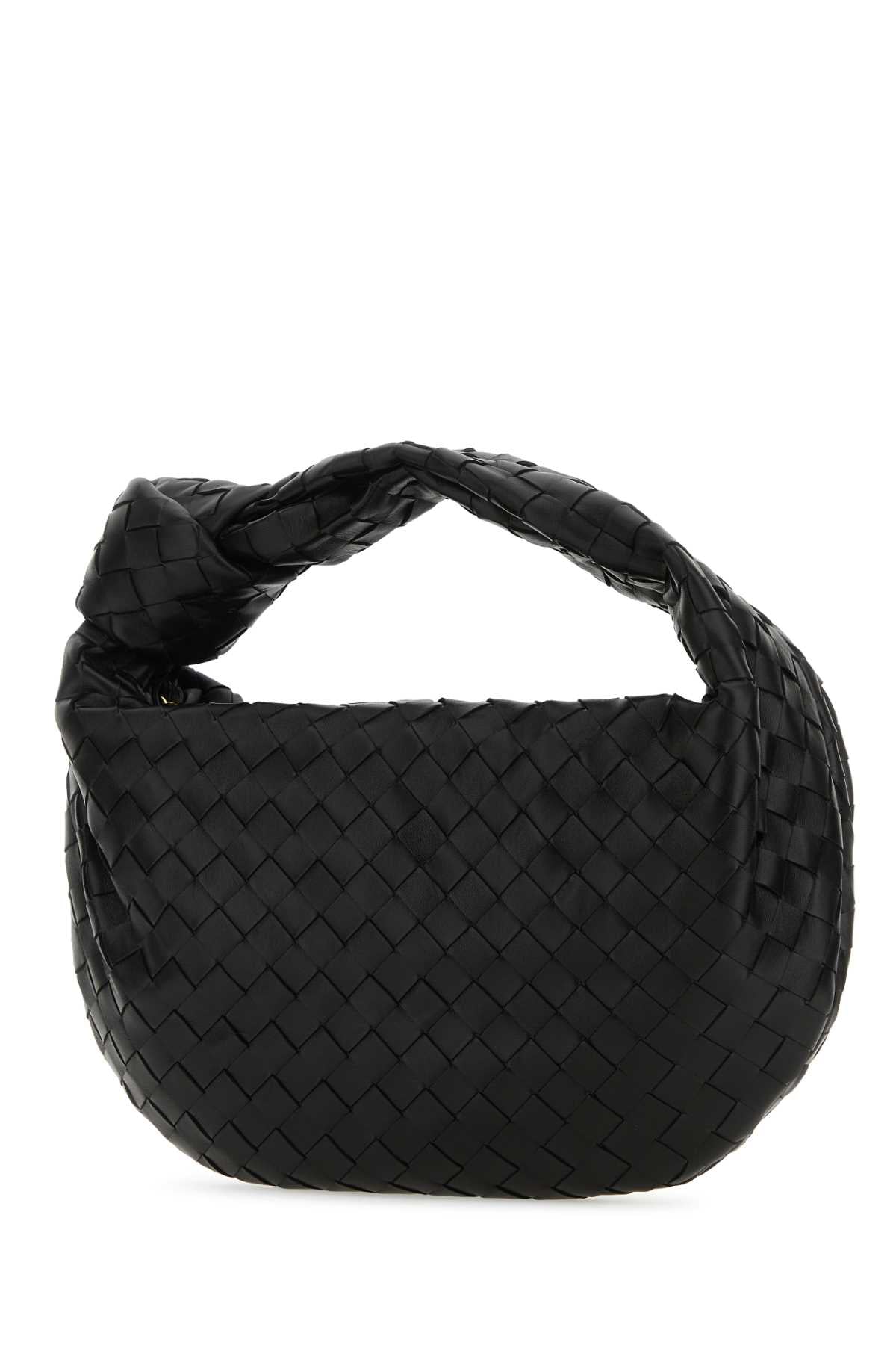 Bottega Veneta Women Black Leather Teen Jodie Handbag BOTTEGA VENETA
