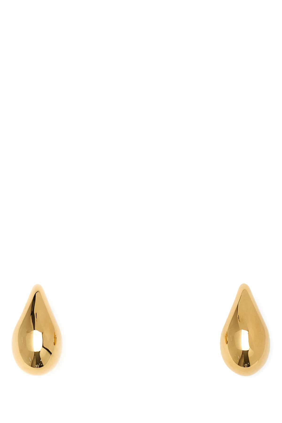 Bottega Veneta Women Gold Silver Big Drop Earrings