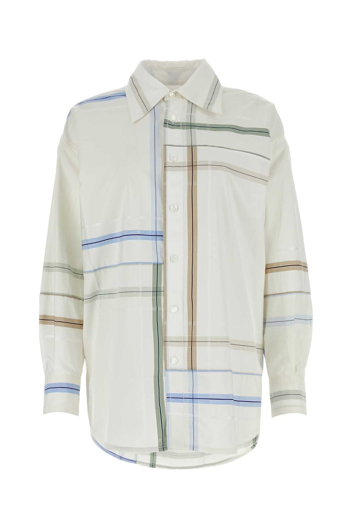 Bottega Veneta Women Embroidered Poplin Shirt BOTTEGA VENETA