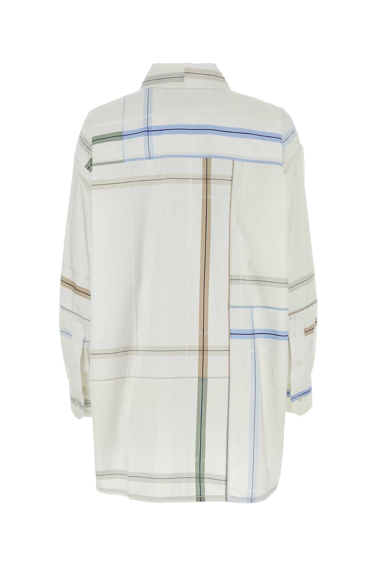 Bottega Veneta Women Embroidered Poplin Shirt BOTTEGA VENETA
