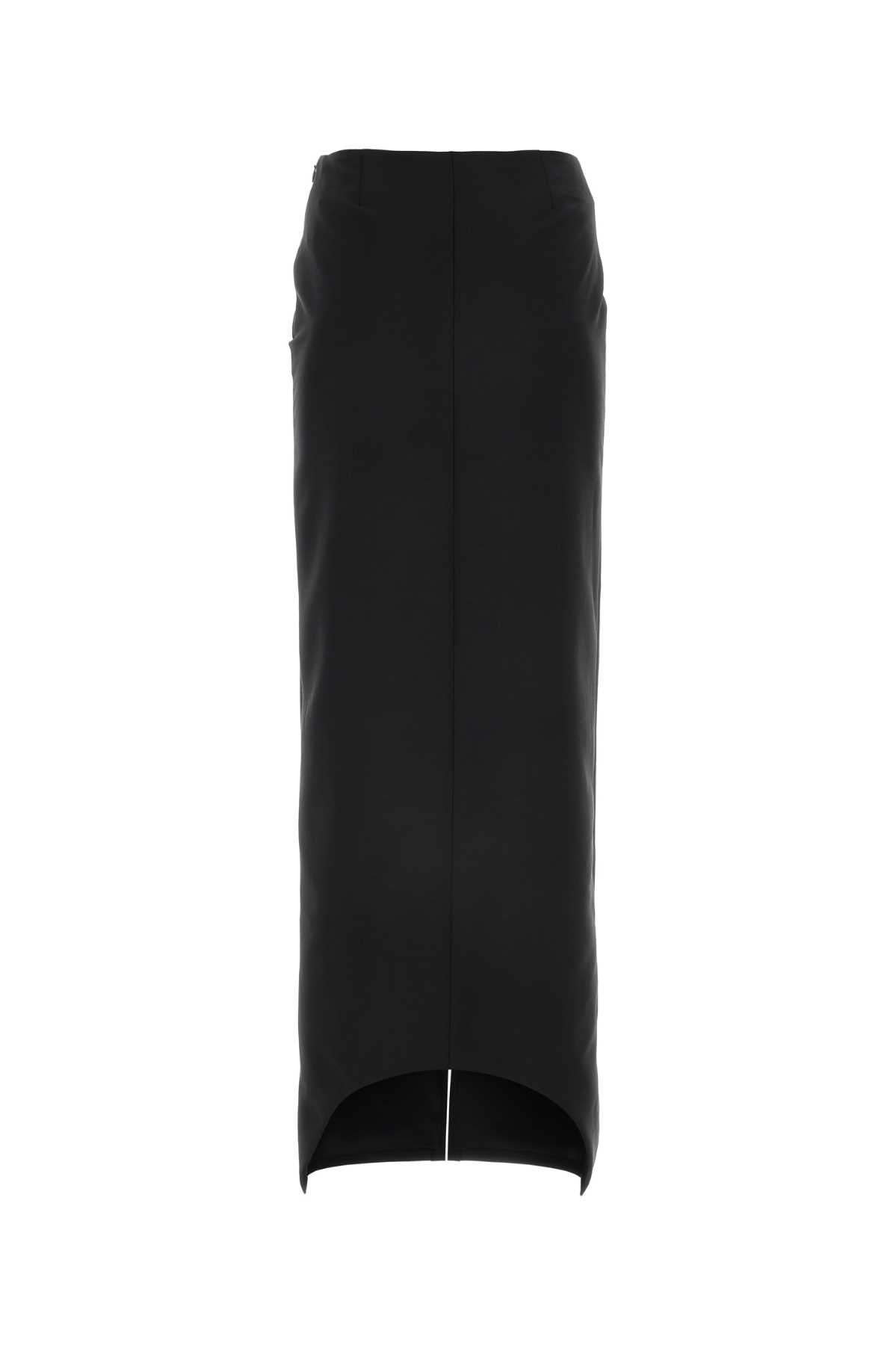 Givenchy Women Black Wool Blend Skirt GIVENCHY