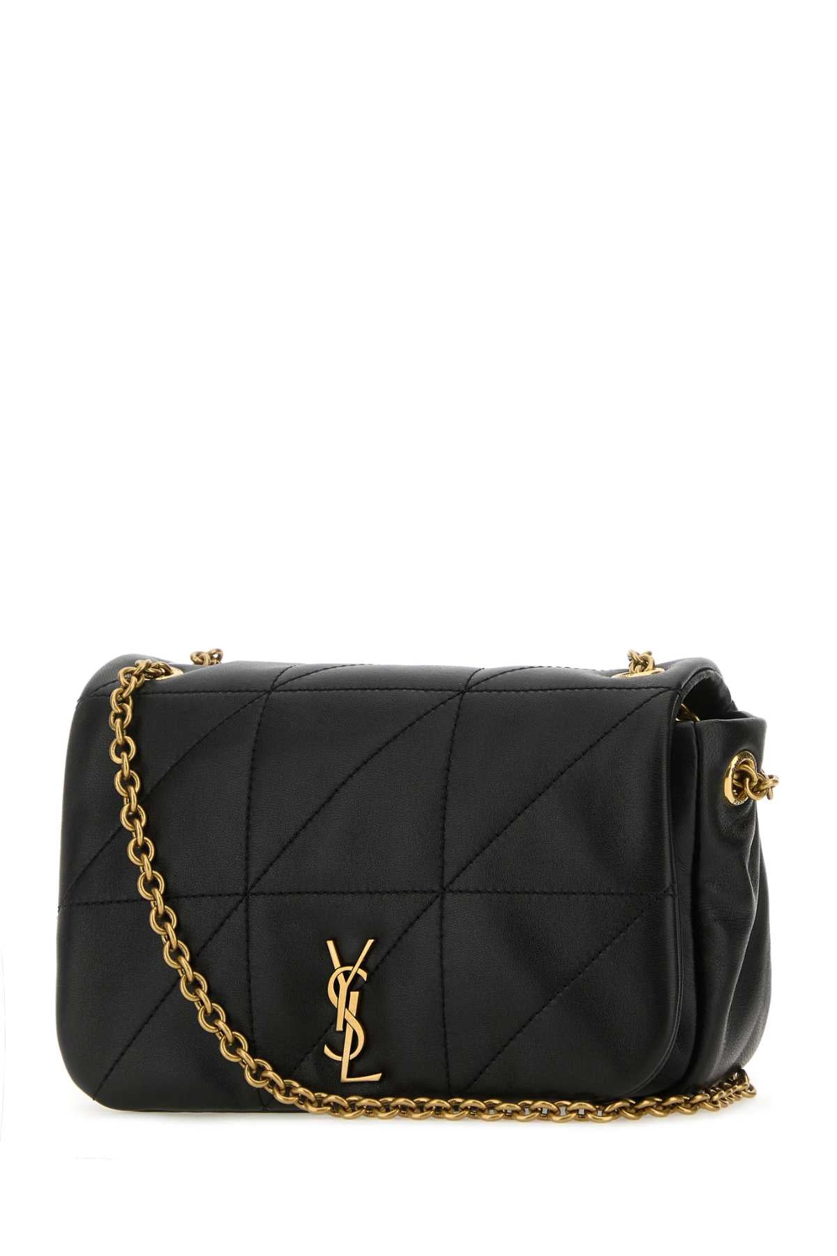 Saint Laurent Women Black Nappa Leather Mini Jamie 4.3 Shoulder Bag SAINT LAURENT