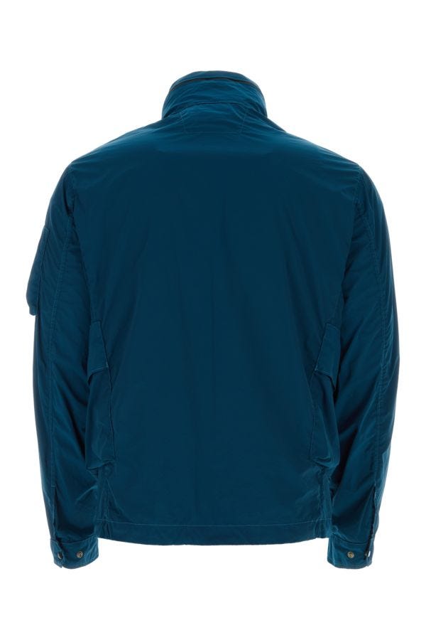 C.P. Company Man Blue Stretch Nylon Jacket
