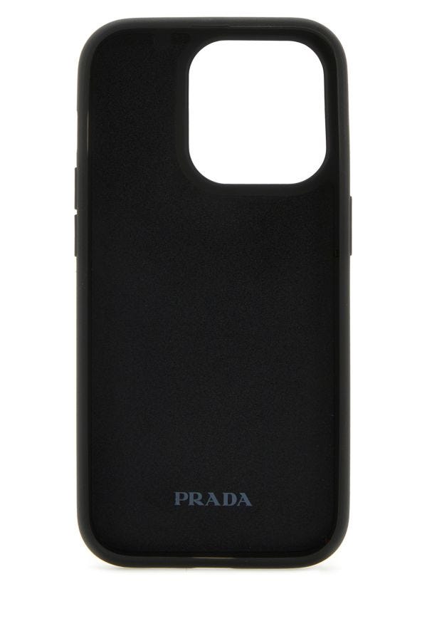 Prada Woman Sand Shearling Iphone 14 Pro Cover