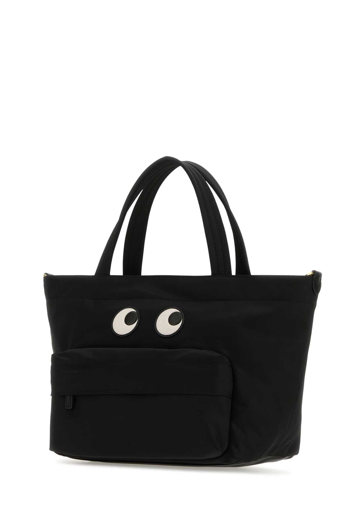 Anya Hindmarch Women Black Nylon Mini Eyes Handbag ANYA HINDMARCH