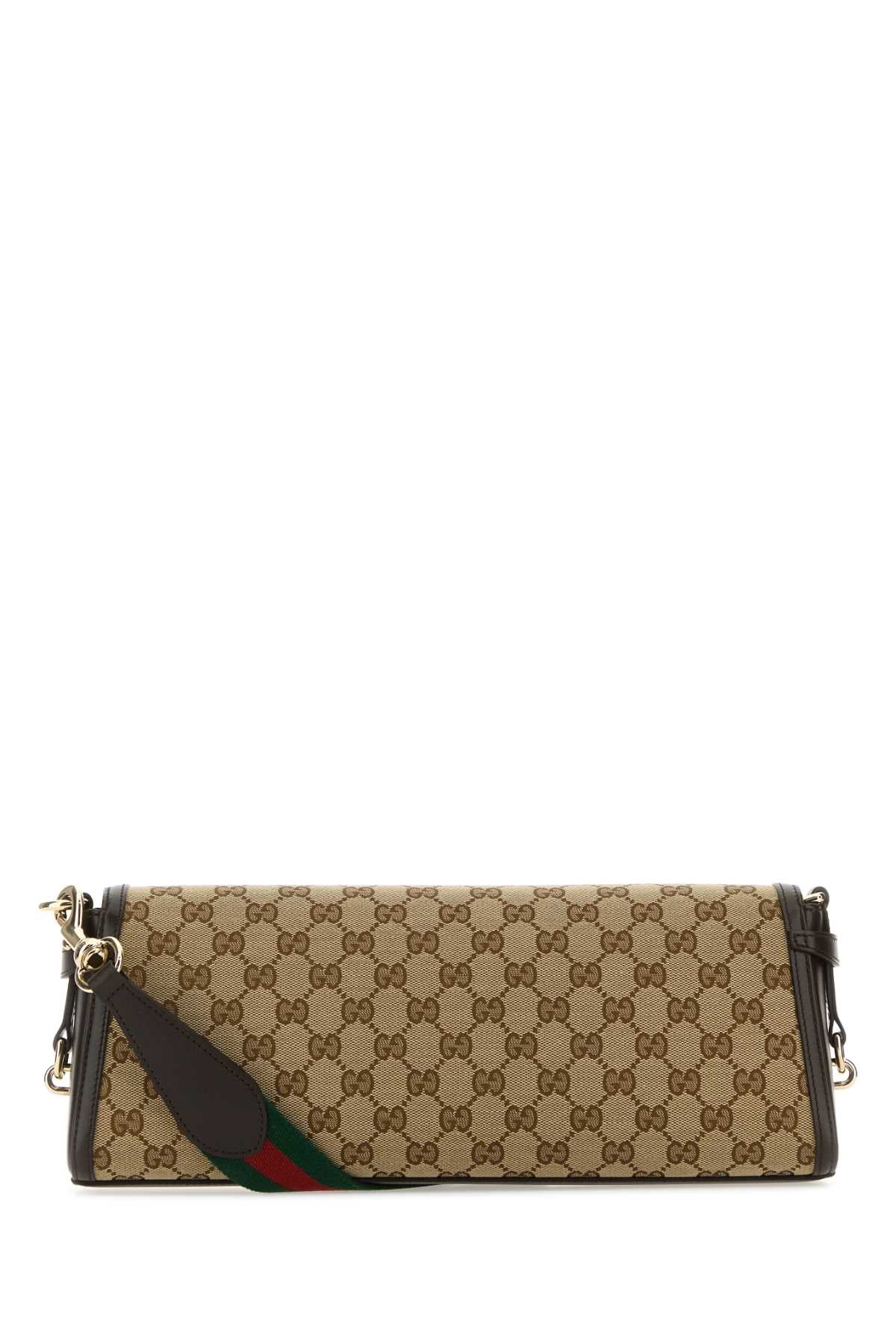 Gucci Women Original Gg Fabric Medium Luce Shoulder Bag GUCCI