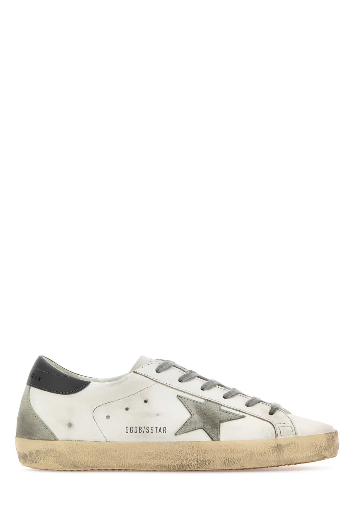Golden Goose Deluxe Brand Men Multicolor Leather  Super-Star Classic Sneakers GOLDEN GOOSE