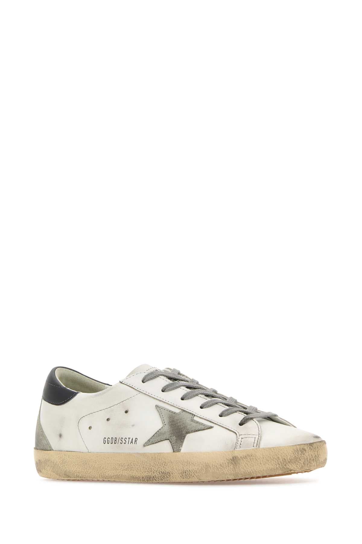 Golden Goose Deluxe Brand Men Multicolor Leather  Super-Star Classic Sneakers GOLDEN GOOSE