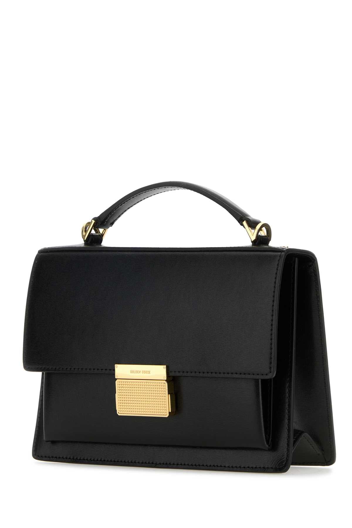 Golden Goose Deluxe Brand Women Black Leather Venezia Handbag GOLDEN GOOSE
